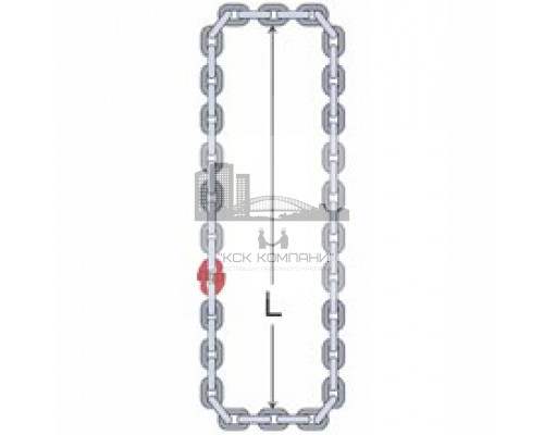 Строп цепной УСЦ [г/п 1,8т/1000мм] универсальный